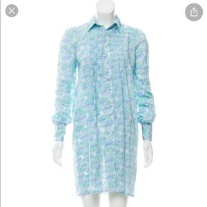 NWT Christophe Sauvat Bird Shirt